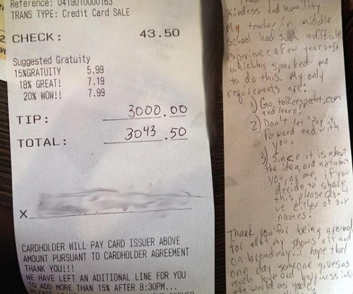 Dại gia chi tien boa gap... 70 lan gia tri hoa don gay soc