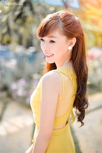 Ước mơ của hot girl là sẽ mở được công ty riêng và vẫn giữ được những công việc trên con đường nghệ thuật.