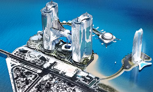 Thap khung 65 tang lan bien Nha Trang bi khai tu