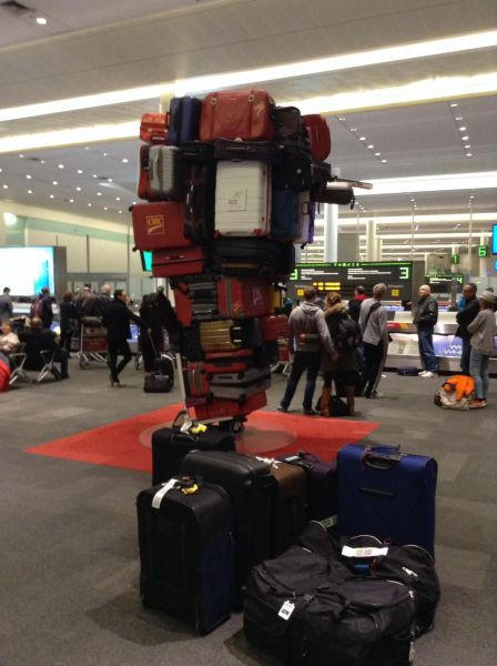 Nghệ thuật xếp vali tuyệt đỉnh.