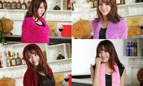 Tao hon 50 kieu vay ao tu mot chiec khan quang co