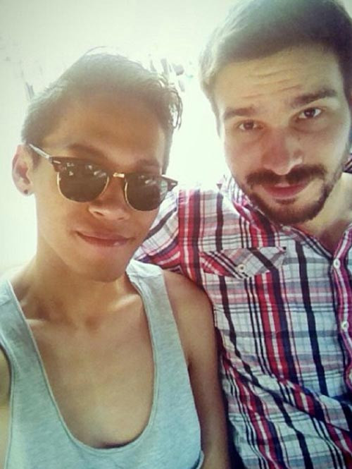 Cặp đôi đã ở bên nhau được hơn hai năm.