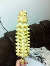 Còn đây là nghệ thuật ăn ngô.