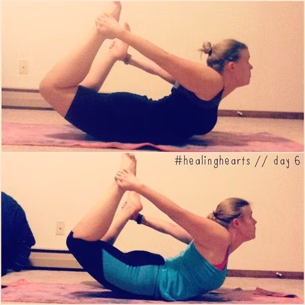 "Thật tuyệt vời khi việc tập yoga mỗi ngày thực sự có thể thay đổi một con người (theo nhiều phương diện)!" — @grmindyjean