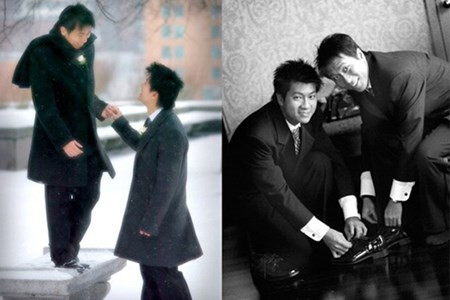 Cuộc gặp gỡ giữa anh Thái Nguyên và anh Công Khanh diễn ra rất tình cờ trong một lễ hội Gay Pride ở thành phố Montreal, Canada. Sau đó, cả hai thường xuyên liên lạc với nhau qua những lần chat, gọi điện thoại rồi cuối cùng là gặp nhau lần nữa. Sau 1 năm yêu xa, anh Khanh quyết định rời gia đình, dọn về Ottaw sống chung với anh Nguyên.