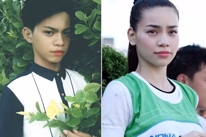 Đầu năm 2014, cộng đồng mạng xôn xao khi những hình ảnh của Alex Dương được đem ra so sánh với "nữ hoàng giải trí" Hồ Ngọc Hà. Alex Dương còn được nhiều người ưu ái gọi là "em trai thất lạc" hay bản sao hoàn hảo nhất của Hà Hồ". Ảnh: FBNV.