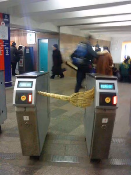 Chiếc chổi đa năng.