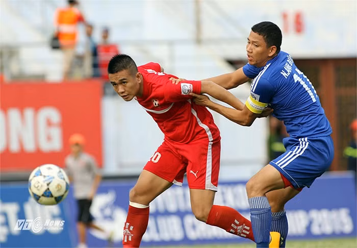 Hải Phòng đá rất tốt ở trận gặp B.Bình Dương.