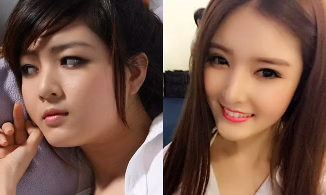 Gương mặt baby dễ thương được thay thế bởi nét góc cạnh kiểu Hàn.