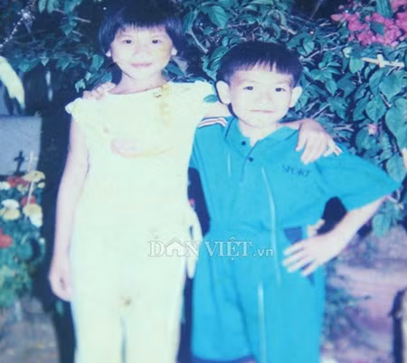 Viên lúc 6 tuổi cao hơn cả anh họ sinh ra trước mình.