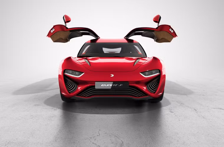 Chiếc siêu xe điện sẽ được NanoFlowcell mang đến trình diễn tại Geneva Motor Show sắp tới.