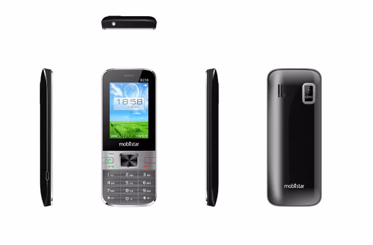 Là một sản phẩm từ thương hiệu Việt, Mobiistar B238 có thiết kế thanh nhã và hỗ trợ 2 SIM 2 sóng. Máy hỗ trợ đầy đủ các chức năng giải trí cơ bản như: Nghe nhạc MP3, xem phim 3GP, MP4, quay phim, chụp hình và thẻ nhớ mở rộng 8GB. Giá 450.000 đồng