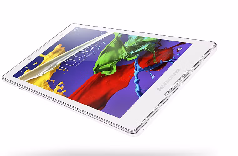  Lenovo Tab 2 A8: Lenovo TAB 2 A8 sử dụng hệ điều hành Android 5.0, có màn hình 8 inch IPS 720p, bộ vi xử lý 64-bit Quad-core MediaTek 8161, RAM 1GB, bộ nhớ trong 16GB, dung lượng pin 4200mAh, hỗ trợ chuẩn âm thanh Dolby ATMOS 3D, hỗ trợ GSM và 4G LTE.