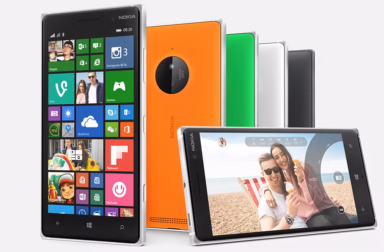 Là một trong những đời mới nhất của Microsoft, Lumia 830 chạy hệ điều hành Windows 8 và màn hình 5 inch cực kì sắc nét. Giá tham khảo: 7,99 triệu đồng.