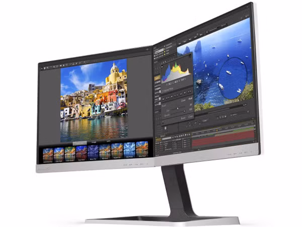 Philips gioi thieu man hinh co the tach lam doi