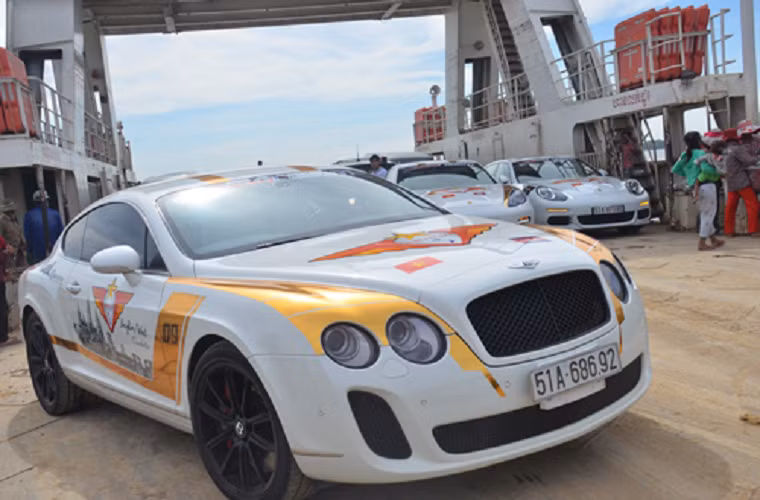 Mẫu siêu sang Bentley Continental GT.