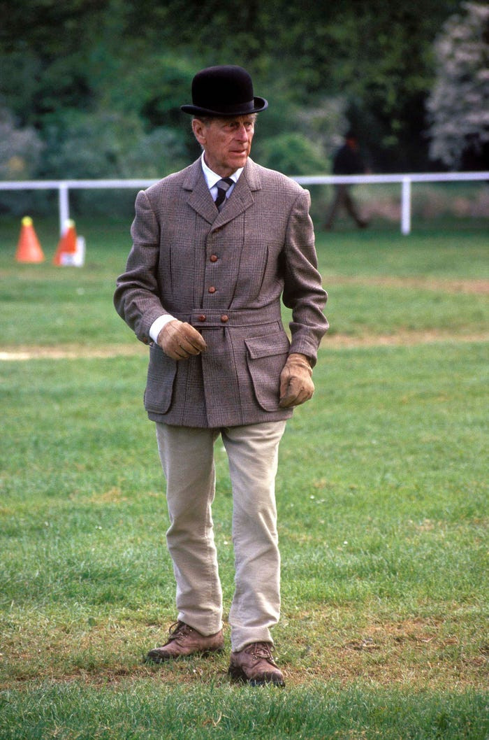 Bức ảnh chụp Hoàng thân Philip năm 1990.