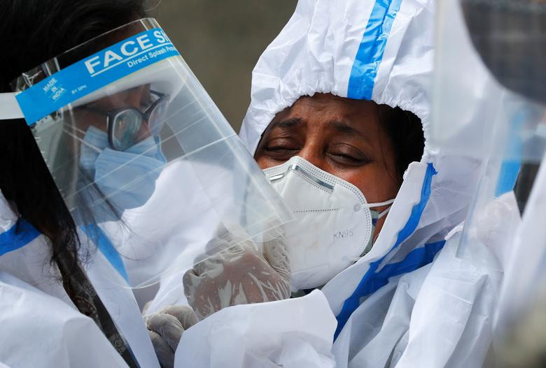 Đây là ngày thứ 3 liên tiếp ca dương tính với COVID-19 ở Ấn Độ cao nhất thế giới.