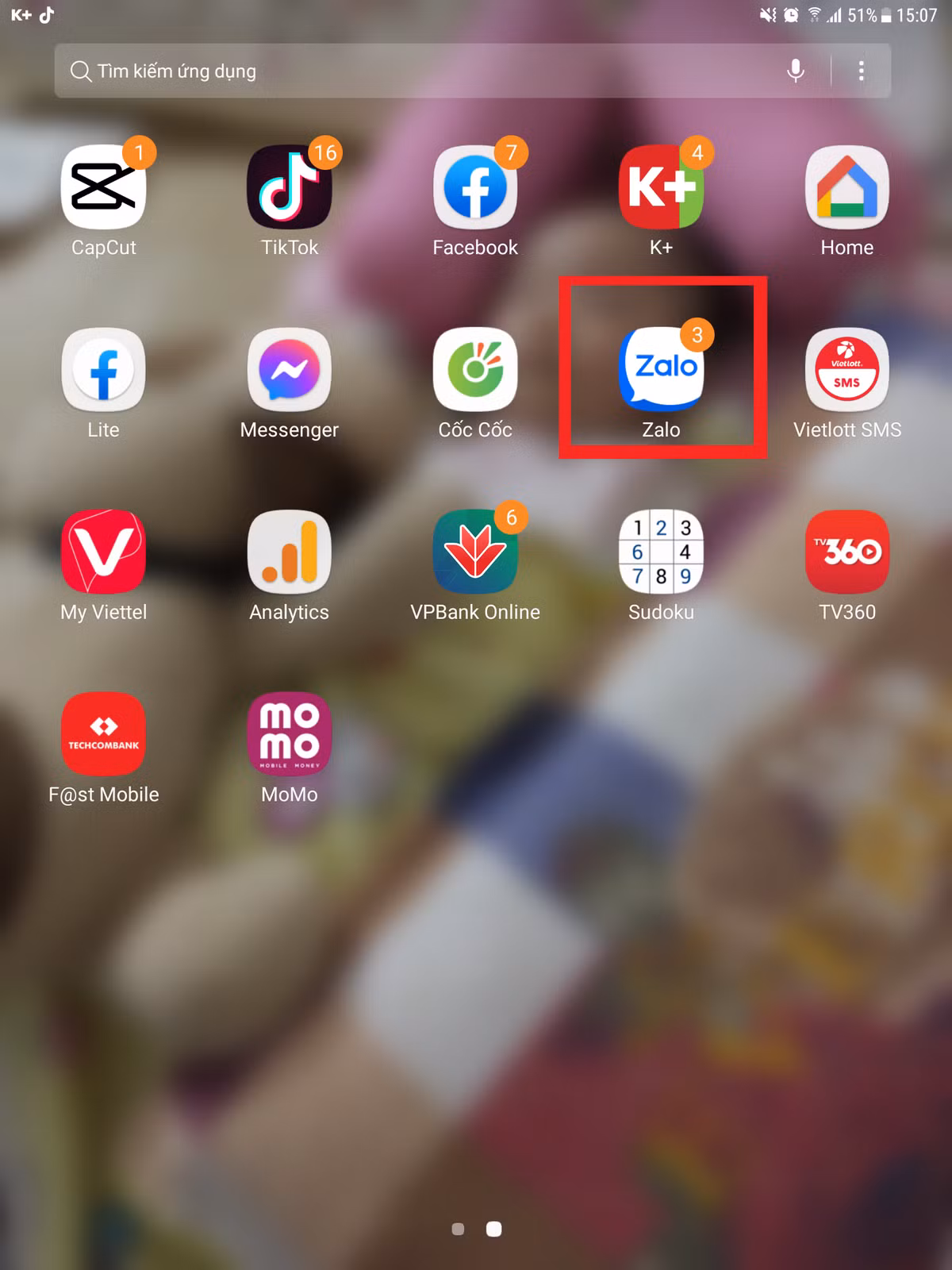 Huong dan tat thong bao nhat ky va khoanh khac tren Zalo cuc don gian