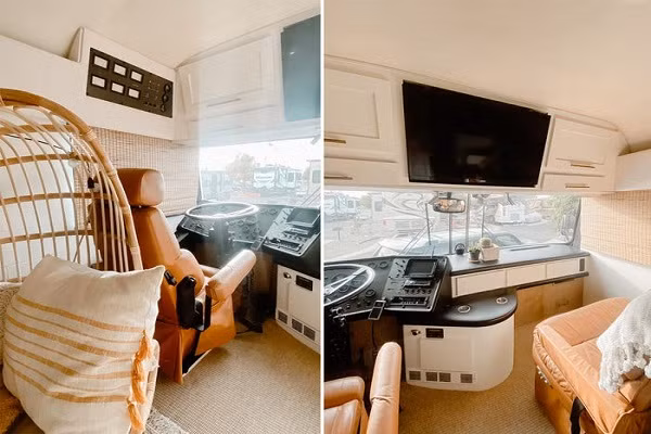 Kinh ngac ben trong ngoi nha xe buyt day du tien nghi-Hinh-4