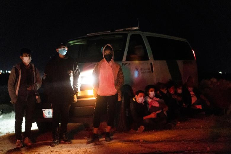 Những người dân di cư muốn xin tị nạn tại Mỹ.