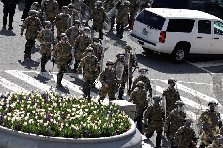 An ninh được thắt chặt tại khu vực Điện Capitol sau vụ tấn công hôm 2/4.