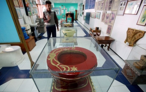 Bảo tàng nhà vệ sinh duy nhất trên thế giới - Bảo tàng nhà vệ sinh quốc tế Sulabh - "tọa lạc" tại New Delhi. Ảnh: BP.