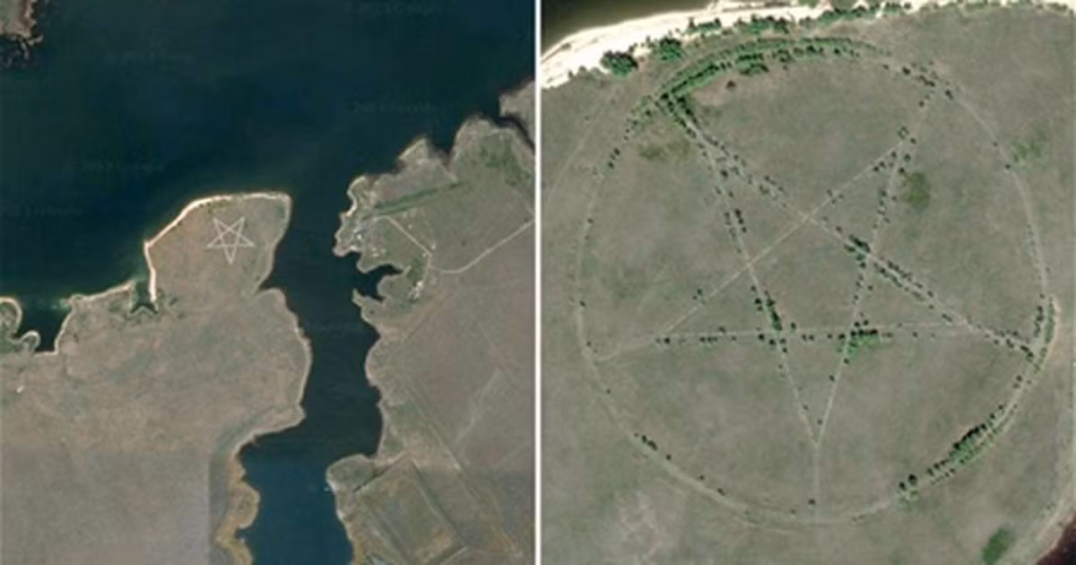 Nhiều người cho rằng, ngôi sao năm cánh này có mối liên quan tới việc thờ cúng ma quỷ, một giáo phái tà hoặc một thế lực thần bí nào đó.