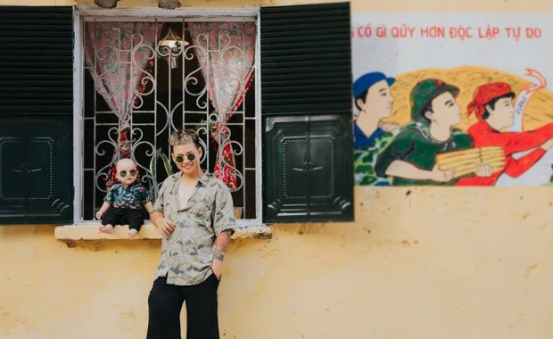 Cho me ra ria, bo va con gai 'an manh' tao dang chup anh sieu ngau-Hinh-10