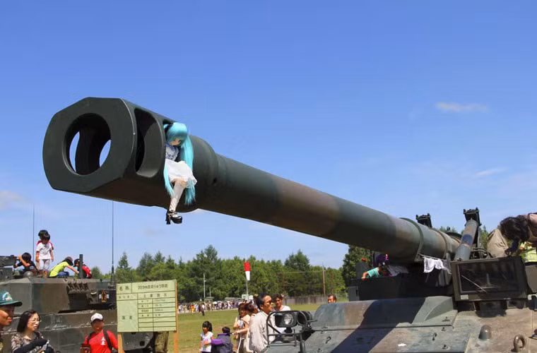 M110 được trang bị khẩu pháo khổng lồ - một trong những khẩu pháo lớn nhất trong lịch sử Quân đội Mỹ - đó là khẩu M2A2 cỡ 203mm được thiết kế từ khẩu lựu pháo 8 inch mà người Anh sử dụng trong CTTG thứ 1.