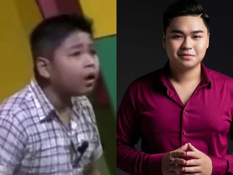 Theo Dân Việt, năm 6 tuổi, Duy Phước trở thành hiện tượng sao nhí và được ưu ái với danh xưng "thần đồng tấu hài". Ảnh: Dân Việt