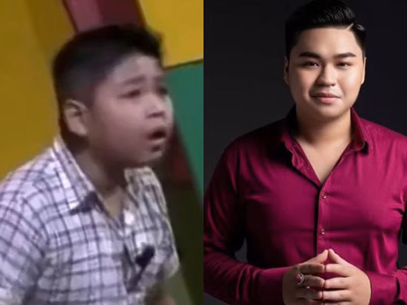 Theo Dân Việt, năm 6 tuổi, Duy Phước trở thành hiện tượng sao nhí và được ưu ái với danh xưng "thần đồng tấu hài". Ảnh: Dân Việt