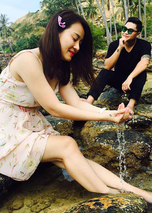 Từ sau lần căng thẳng đó, tình cảm giữa Duy Phước và Trân Châu thêm mặn nồng. Hiện tại, cả hai vẫn chưa làm đám cưới. Ảnh: Thế giới trẻ