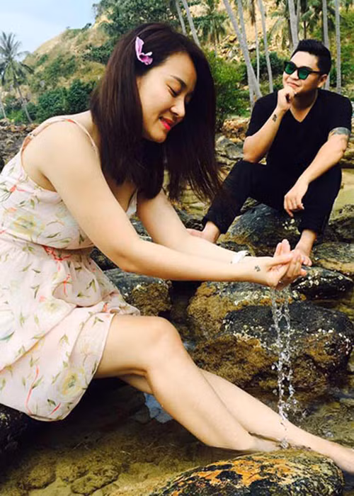 Từ sau lần căng thẳng đó, tình cảm giữa Duy Phước và Trân Châu thêm mặn nồng. Hiện tại, cả hai vẫn chưa làm đám cưới. Ảnh: Thế giới trẻ