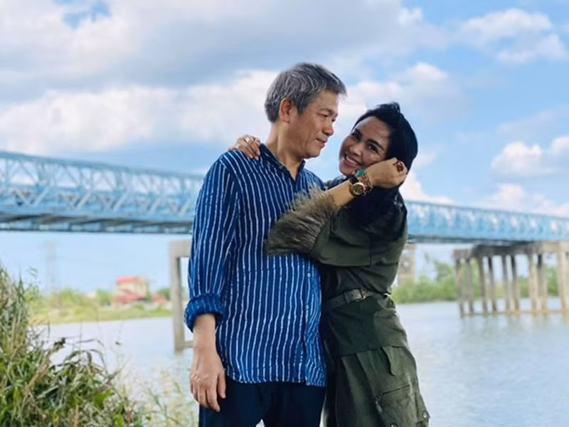 Ở tuổi ngoài 50, Thanh Lam tìm được hạnh phúc mới. Bạn trai của diva là bác sĩ Bùi Tiến Hùng. Ảnh: Lao động