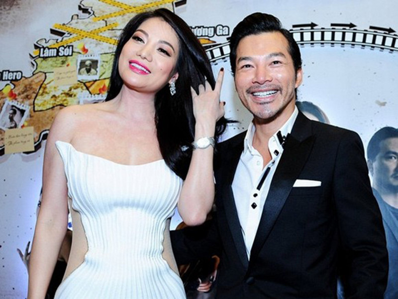 Sau khi đường ai nấy đi, Trần Bảo Sơn và Trương Ngọc Anh giữ mối quan hệ tốt đẹp vì con gái chung. Ảnh: Công lý và xã hội