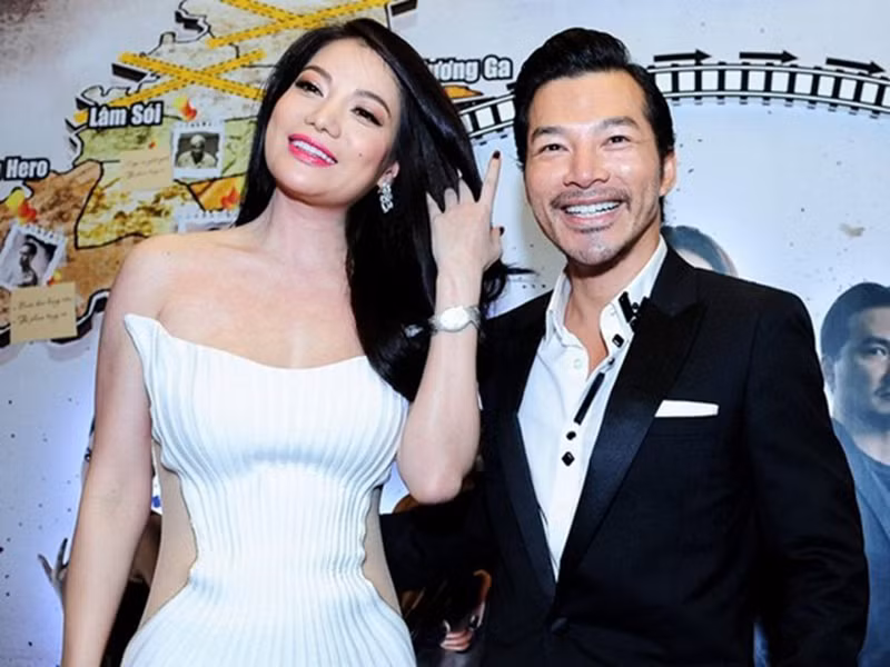 Sau khi đường ai nấy đi, Trần Bảo Sơn và Trương Ngọc Anh giữ mối quan hệ tốt đẹp vì con gái chung. Ảnh: Công lý và xã hội