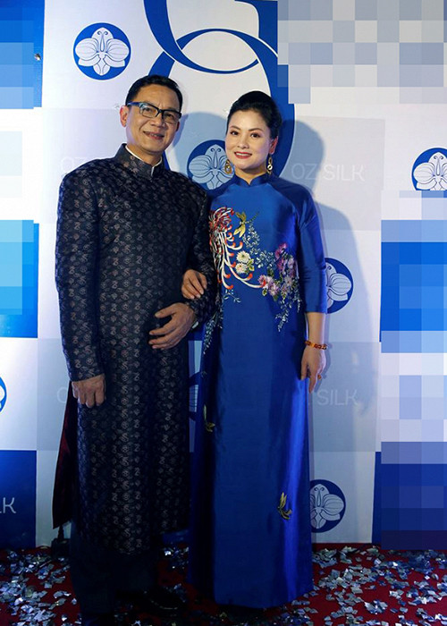 Cặp đôi được coi là gia đình kiểu mẫu của giới nghệ sĩ Việt. Trong khi Phạm Cường khá đảm việc nhà, Thu Quế không ngại hy sinh cho chồng con. Ảnh: Ngôi sao