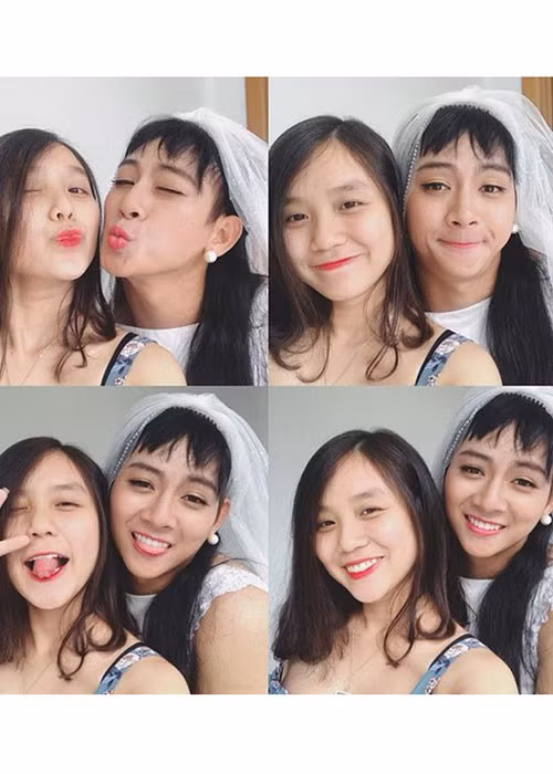 Mãi đến năm 2019, Hoài Lâm thừa nhận trở thành ông bố hai con. Sau đó, anh cùng Bảo Ngọc thoải mái đăng ảnh hai con gái.