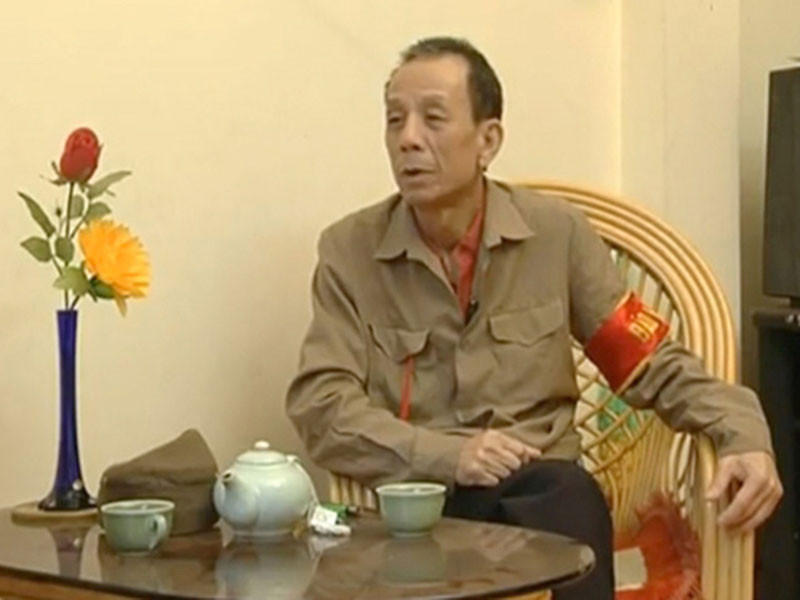 NSƯT Văn Hiệp mãi mãi ra đi vì căn bệnh ung thư phổi vào tháng 4/2013. Ông hưởng thọ 70 tuổi. Ảnh: VTV