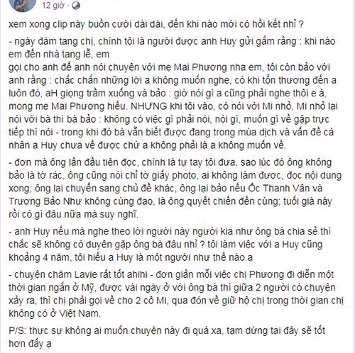 Quan ly cu cua Mai Phuong benh Phung Ngoc Huy, tiet lo su that-Hinh-3