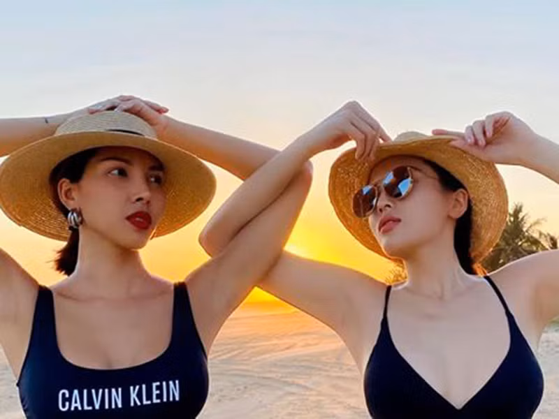 Nếu như Minh Triệu giữ được phong độ thì Hoa hậu Kỳ Duyên có những lúc tăng cân quá đà.