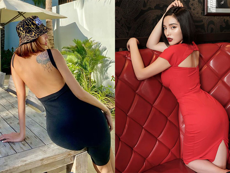 Minh Triệu lại hút mắt với vòng ba 97 cm, làn da nâu, gương mặt góc cạnh, cá tính.