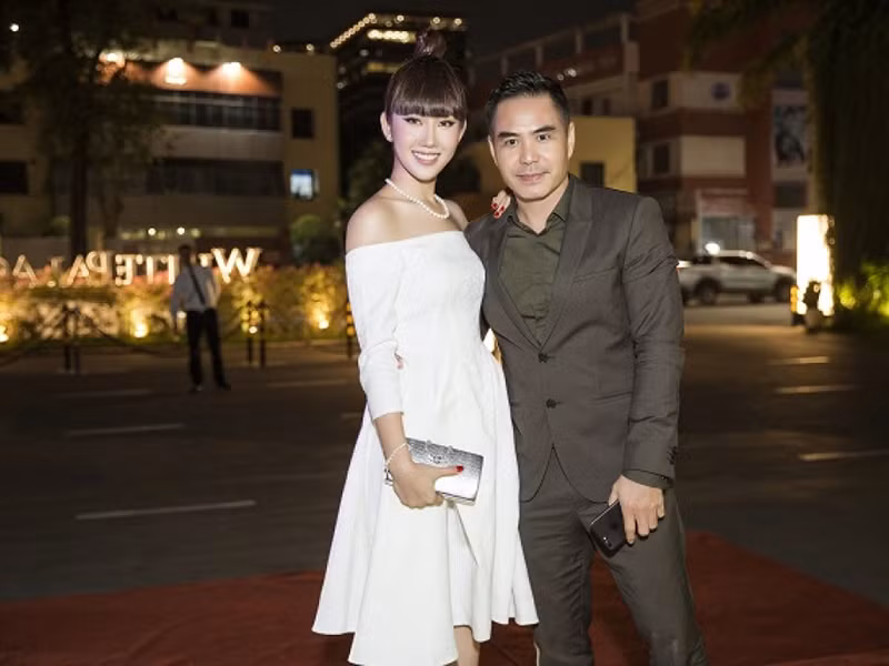 Sau phần 1 "Gạo nếp gạo tẻ", Thúy Ngân và Trung Dũng tiếp tục đóng cặp trong phần 2. Ảnh: Dân Việt