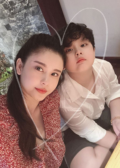 Con trai là mối quan tâm lớn nhất của Trương Quỳnh Anh.