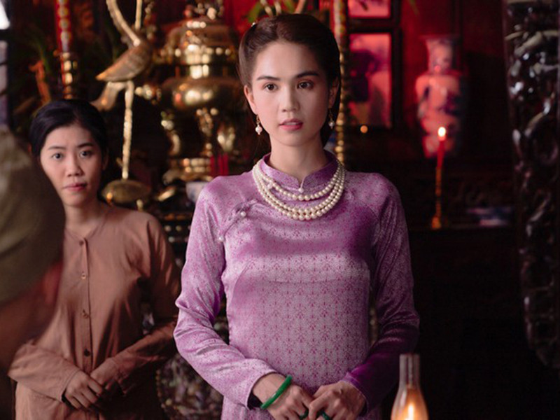 Trong sản phẩm âm nhạc của Chi Pu, Ngọc Trinh vào vai Thu Hà. Ảnh: Tiền Phong