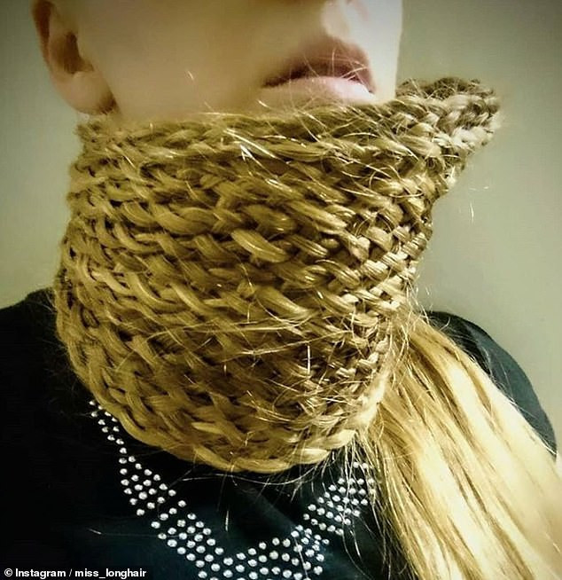 Mai toc dai gan 1m60 cua nang Rapunzel doi thuc gay choang-Hinh-4