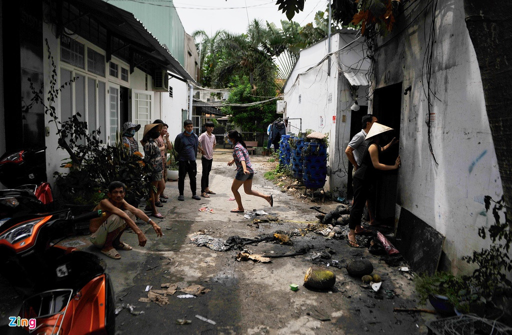 Công an hiện vào cuộc xác minh, làm rõ nguyên nhân đám cháy.