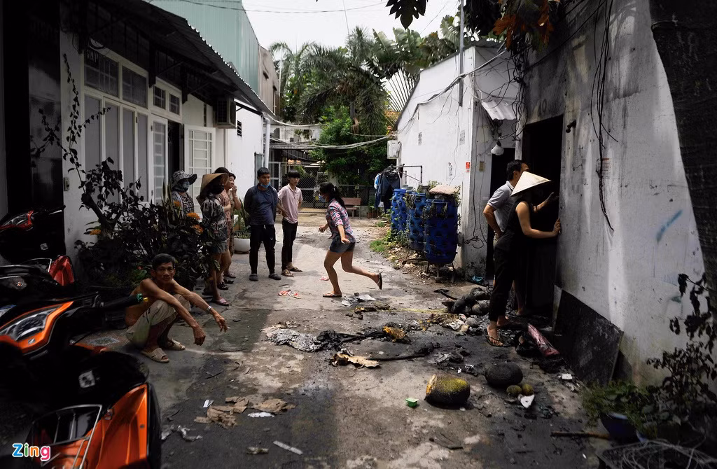 Công an hiện vào cuộc xác minh, làm rõ nguyên nhân đám cháy.