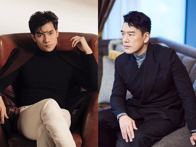 Vương Diệu Khánh sinh năm 1974, hơn Nhan Phúc Vinh đến 12 tuổi nên được nhận xét già dặn hơn Nhan Phúc Vinh. Ảnh: FBNV